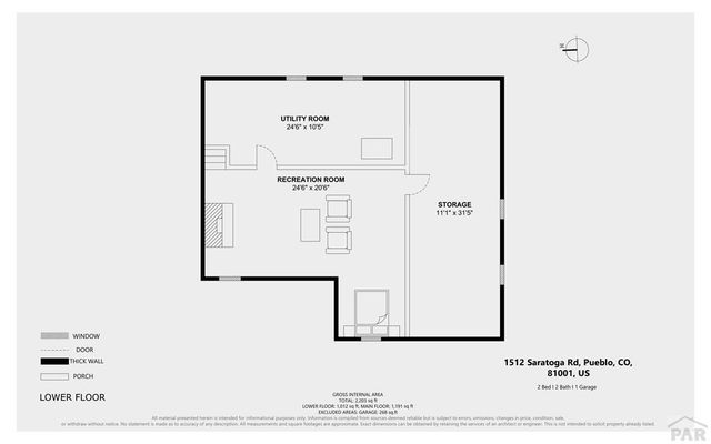 1512 Saratoga Rd, Pueblo, CO 81001