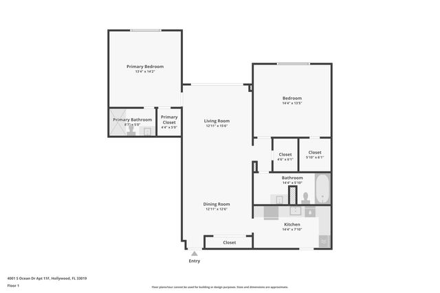 4001 S Ocean Drive 11f, Hollywood, FL 33019