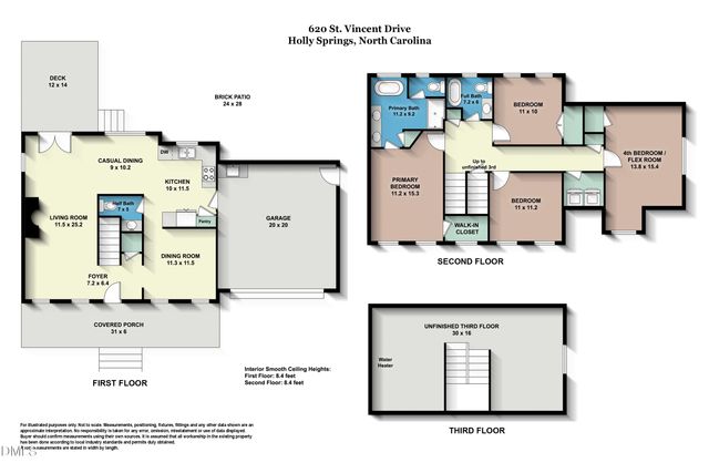 620 St Vincent Drive, Holly Springs, NC 27540