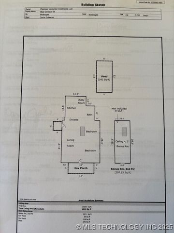 4822 Denison Street, Muskogee, OK 74401