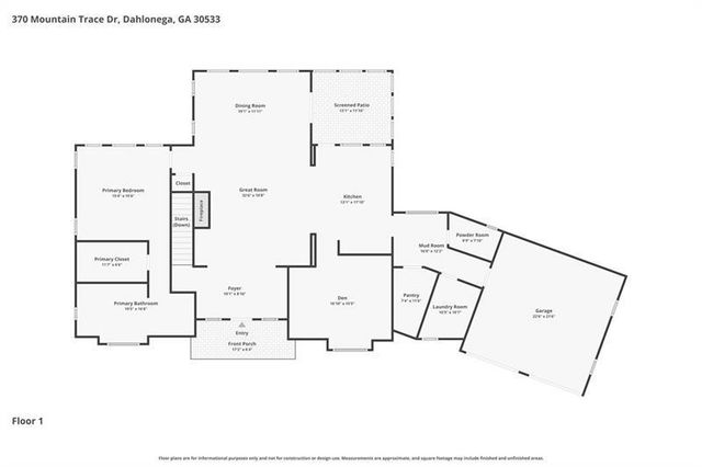 370 Mountain Trace Drive, Dahlonega, GA 30533