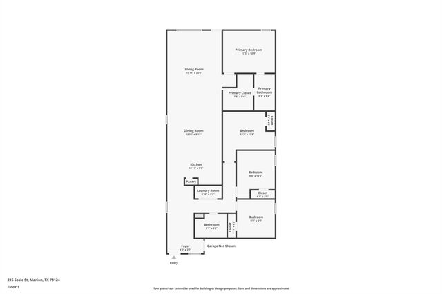 215 Sosie St ST, Marion, TX 78124