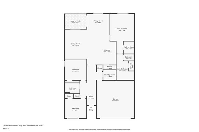 10760 SW Cremona Way, Port St. Lucie, Port St Lucie, FL 34987