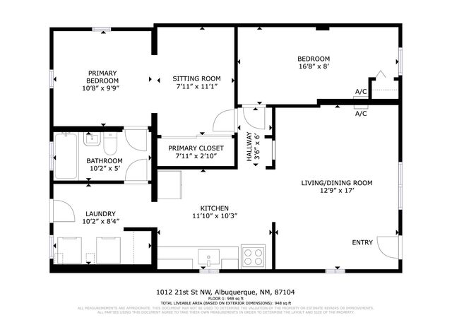 1012 21st Street NW, Albuquerque, NM 87104