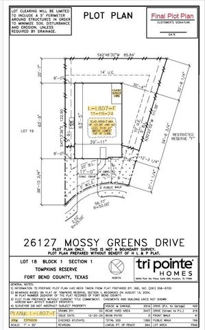 26127 Mossy Greens Drive, Katy, TX 77494