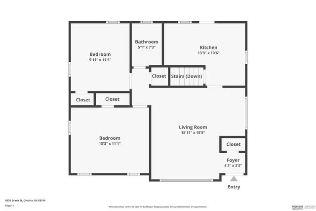 6630 Evans Street, Omaha, NE 68104