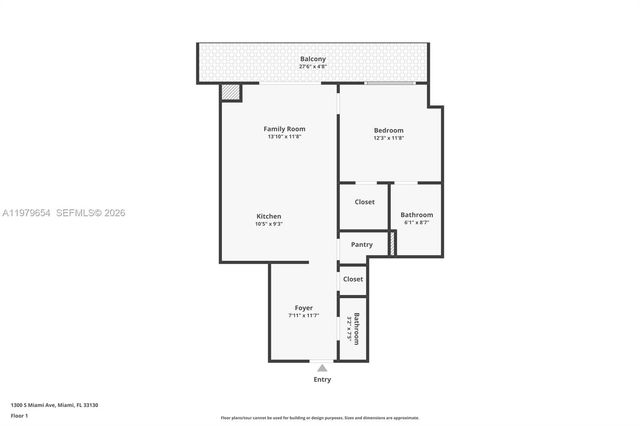 1300 S Miami Ave 2508, Miami, FL 33130