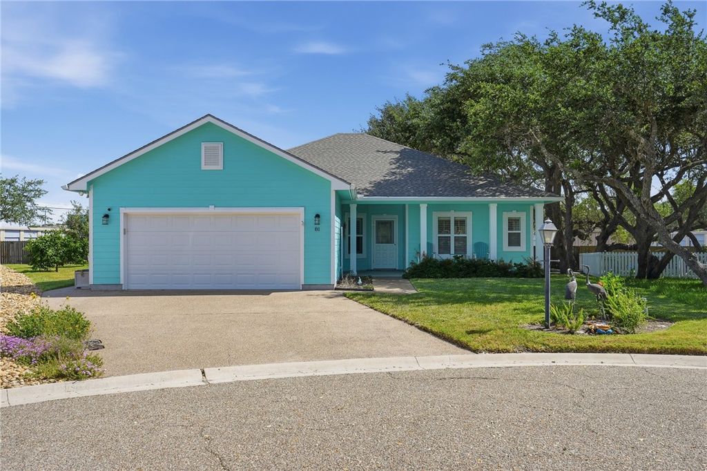 81 Astor Cir, Fulton, TX 78358 — exterior