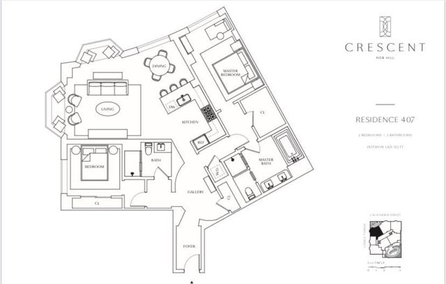 875 California Street 407, San Francisco, CA 94108