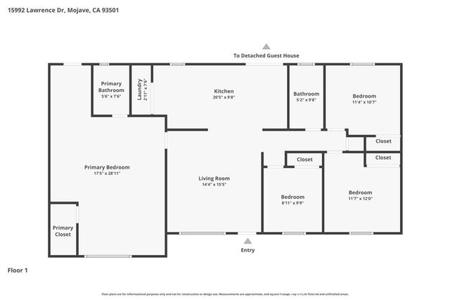 15992 Lawrence Drive, Mojave, CA 93501