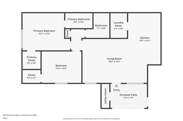 427 Pine Glen Lane C2, Greenacres, FL 33463