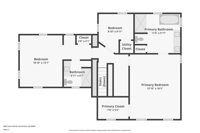 5833 Town Hall Drive, Sun Prairie, WI 53590