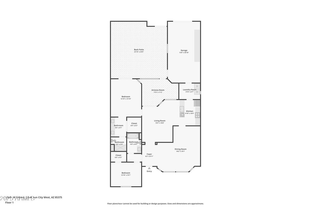 Image 41 of property listing at 13635 W MEEKER Boulevard, Sun City West, AZ 85375