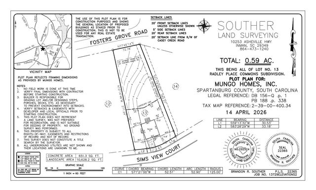 510 Sims View Court, Chesnee, SC 29323