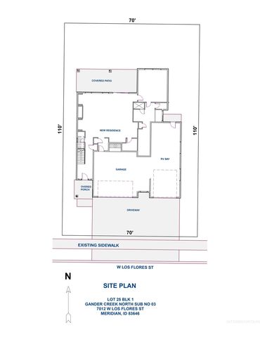 7012 W Los Flores St, Meridian, ID 83646