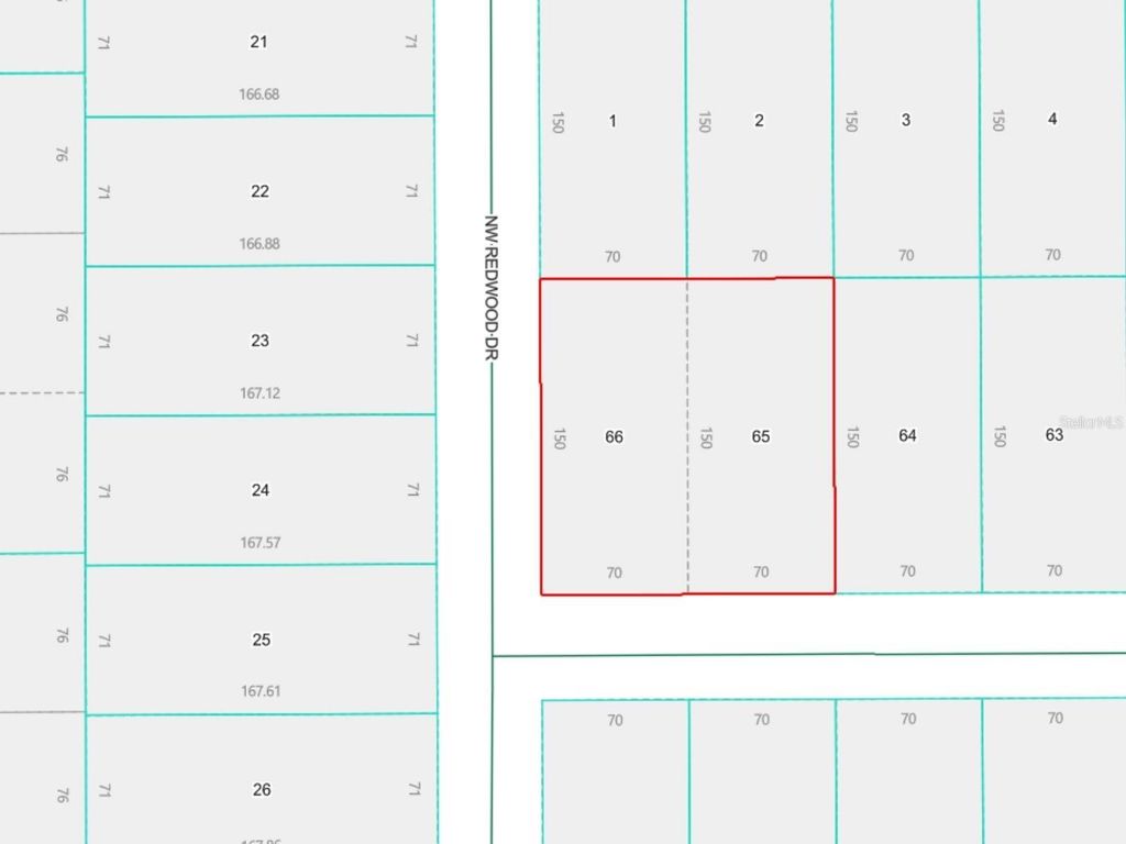LOTS 65 & 66 NW BANYAN LANE, Dunnellon, FL 34431