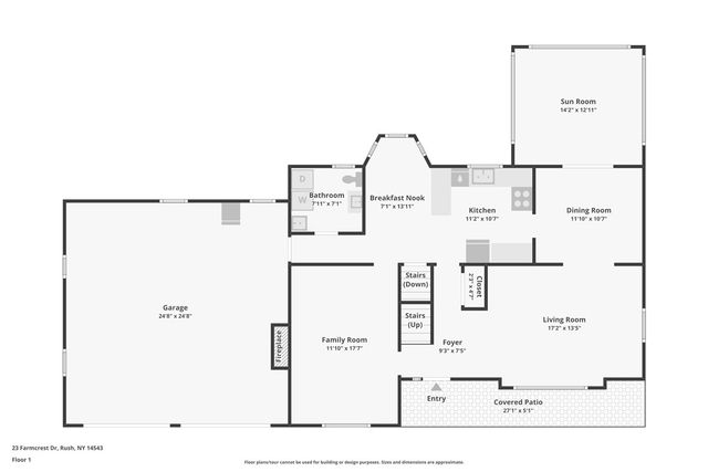 23 Farmcrest Drive, Rush, NY 14543