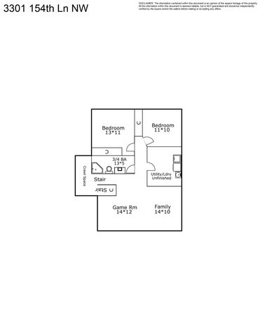 3301 154th Lane NW, Andover, MN 55304