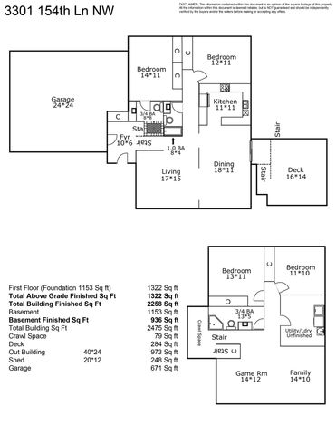 3301 154th Lane NW, Andover, MN 55304