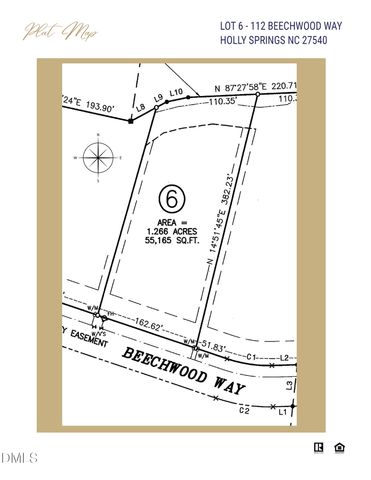 112 Beechwood Way, Holly Springs, NC 27540