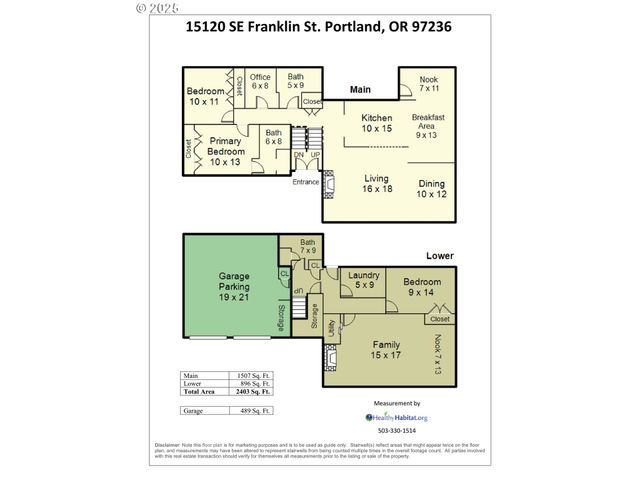 15120 Se FRANKLIN St, Portland, OR 97236