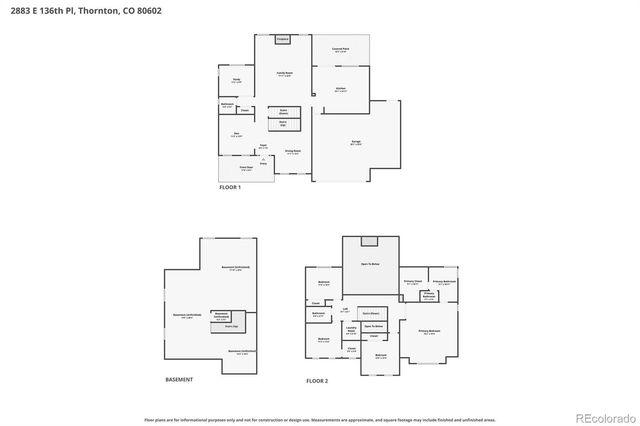 2883 E 136th Place, Thornton, CO 80602