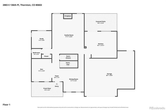 2883 E 136th Place, Thornton, CO 80602