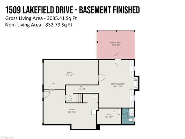 1509 Lakefield Drive, Clemmons, NC 27012