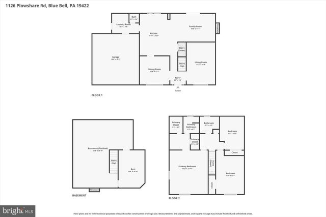 1126 PLOWSHARE RD, Blue Bell, PA 19422