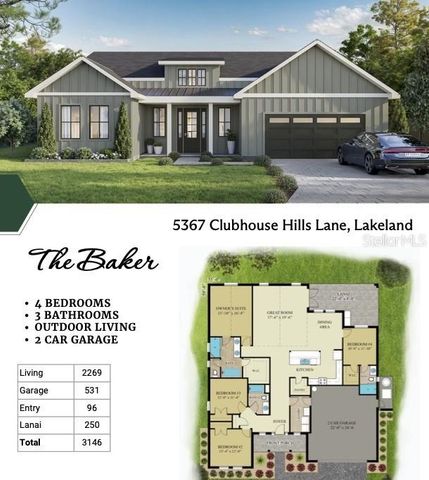 5367 CLUBHOUSE HILLS LANE, Lakeland, FL 33812