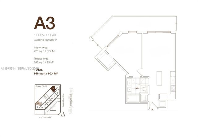 1300 Brickell Bay Dr 600, Miami, FL 33131