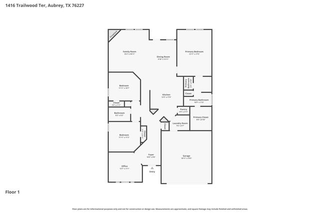 1416 Trailwood Terrace, Little Elm, TX 76227