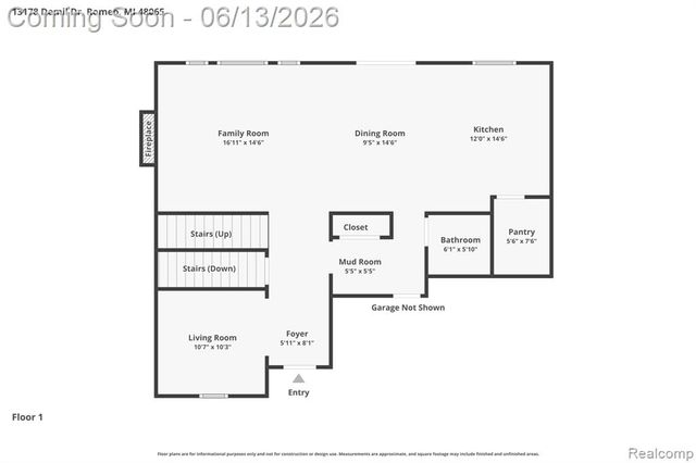13178 Demil Drive, Romeo, MI 48065