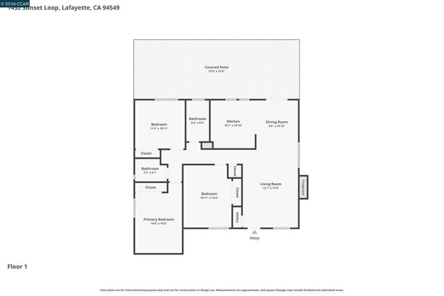 1432 SUNSET LOOP, Lafayette, CA 94549