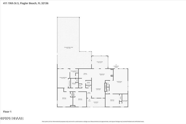 411 S 19th Street S, Flagler Beach, FL 32136