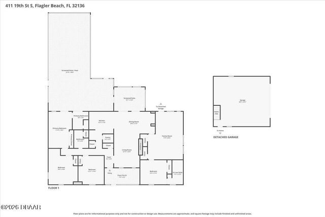 411 S 19th Street S, Flagler Beach, FL 32136
