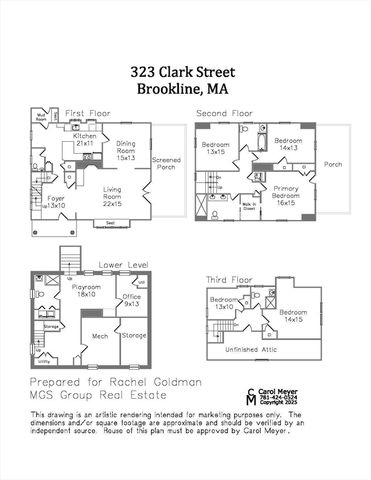 323 Clark Rd, Brookline, MA 02445