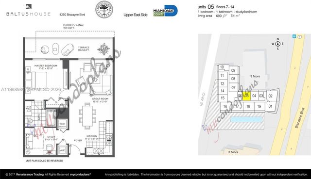 4250 Biscayne Blvd 1205, Miami, FL 33137