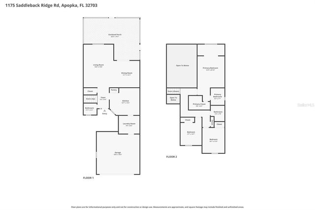 1175 SADDLEBACK RIDGE ROAD, Apopka, FL 32703