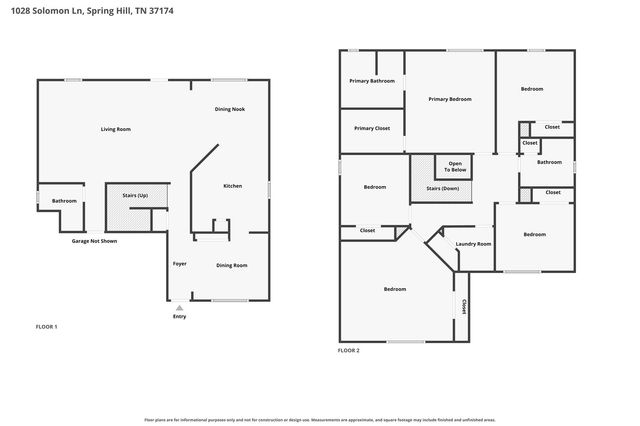 1028 Solomon Ln, Spring Hill, TN 37174