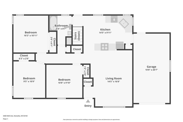 4450 55th AVENUE, Kenosha, WI 53144