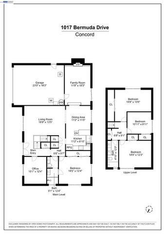 1017 BERMUDA DRIVE, Concord, CA 94518