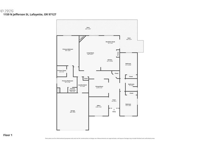 1159 N JEFFERSON St, Lafayette, OR 97127
