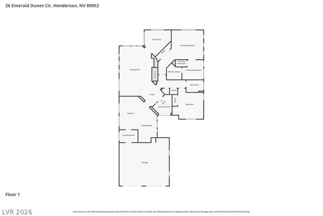 26 Emerald Dunes Circle, Henderson, NV 89052