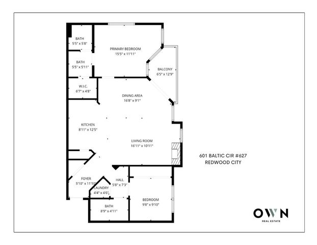 601 Baltic Circle 627, Redwood City, CA 94065