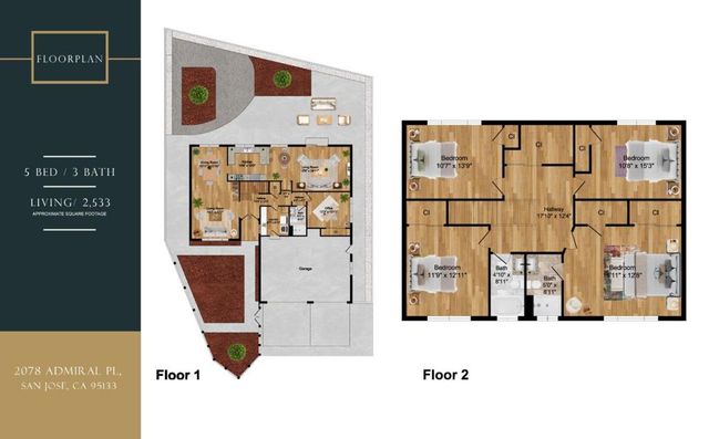 2078 Admiral Pl, San Jose, CA 95133