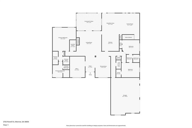 2732 Powell Court, Monroe, GA 30656