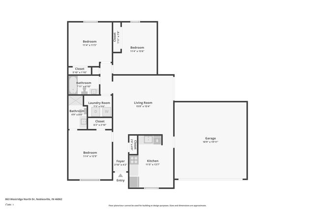 863 Westridge North Drive, Noblesville, IN 46062