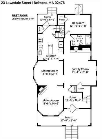 23 Lawndale Street, Belmont, MA 02478