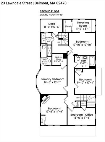 23 Lawndale Street, Belmont, MA 02478